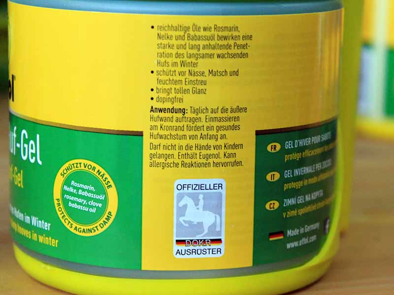 Effol Hufpflege Winter Huf Gel für Pferde 500ml Effol Hufpflege Winter Huf Gel für Pferde 500ml