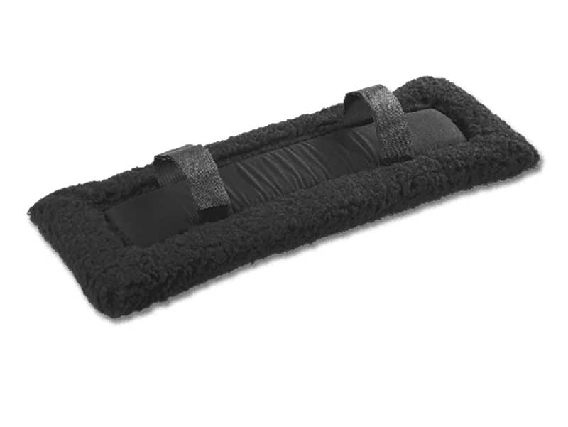 Selettunterlage Fleece schwarz Selettunterlage Fleece schwarz