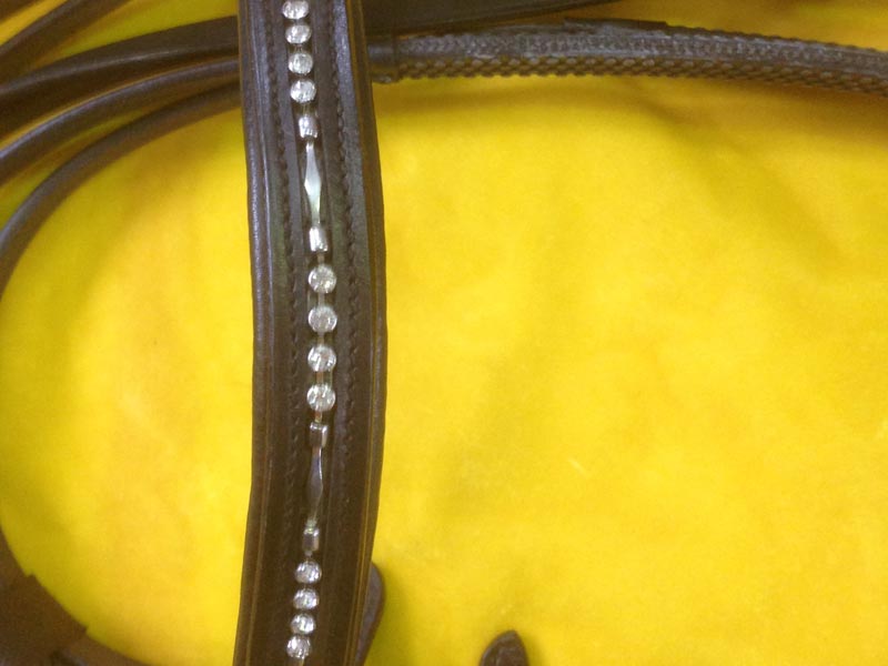 Trense englisch, schwarz Größe XL + XXL Trense englisch, schwarz Größe XL + XXL