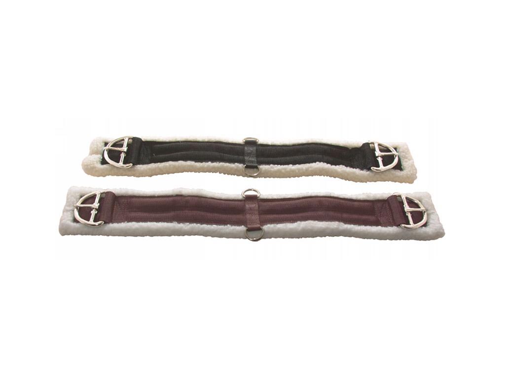 Western Sattelgurt mit Fell