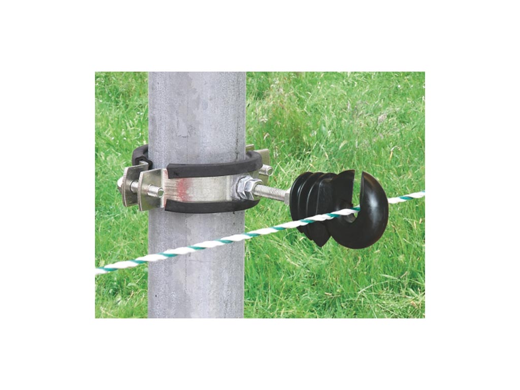 Befestigungsschelle für Rundpfähle Befestigungsschelle für Rundpfähle