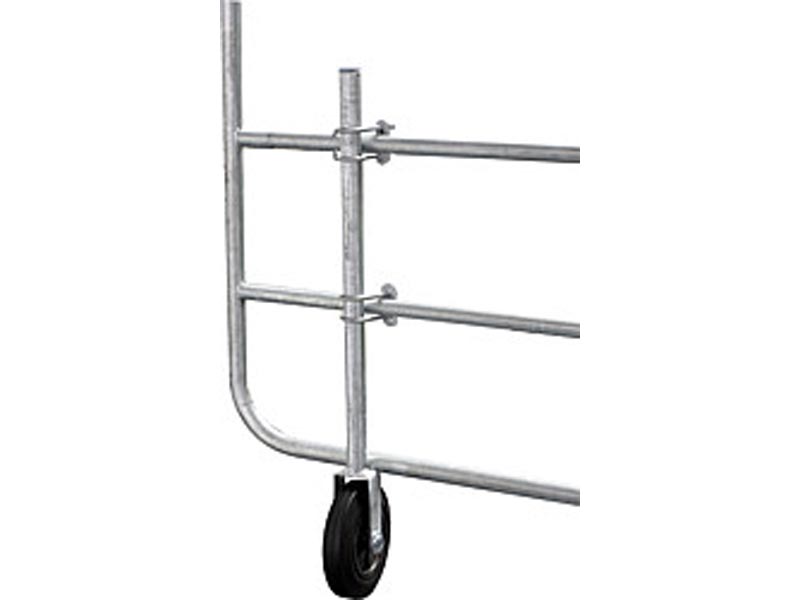 Stützrad für Weidezauntore verstellbar Stützrad für Weidezauntore verstellbar